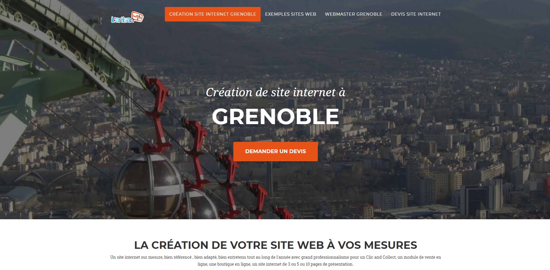 Créateur site internet Grenoble